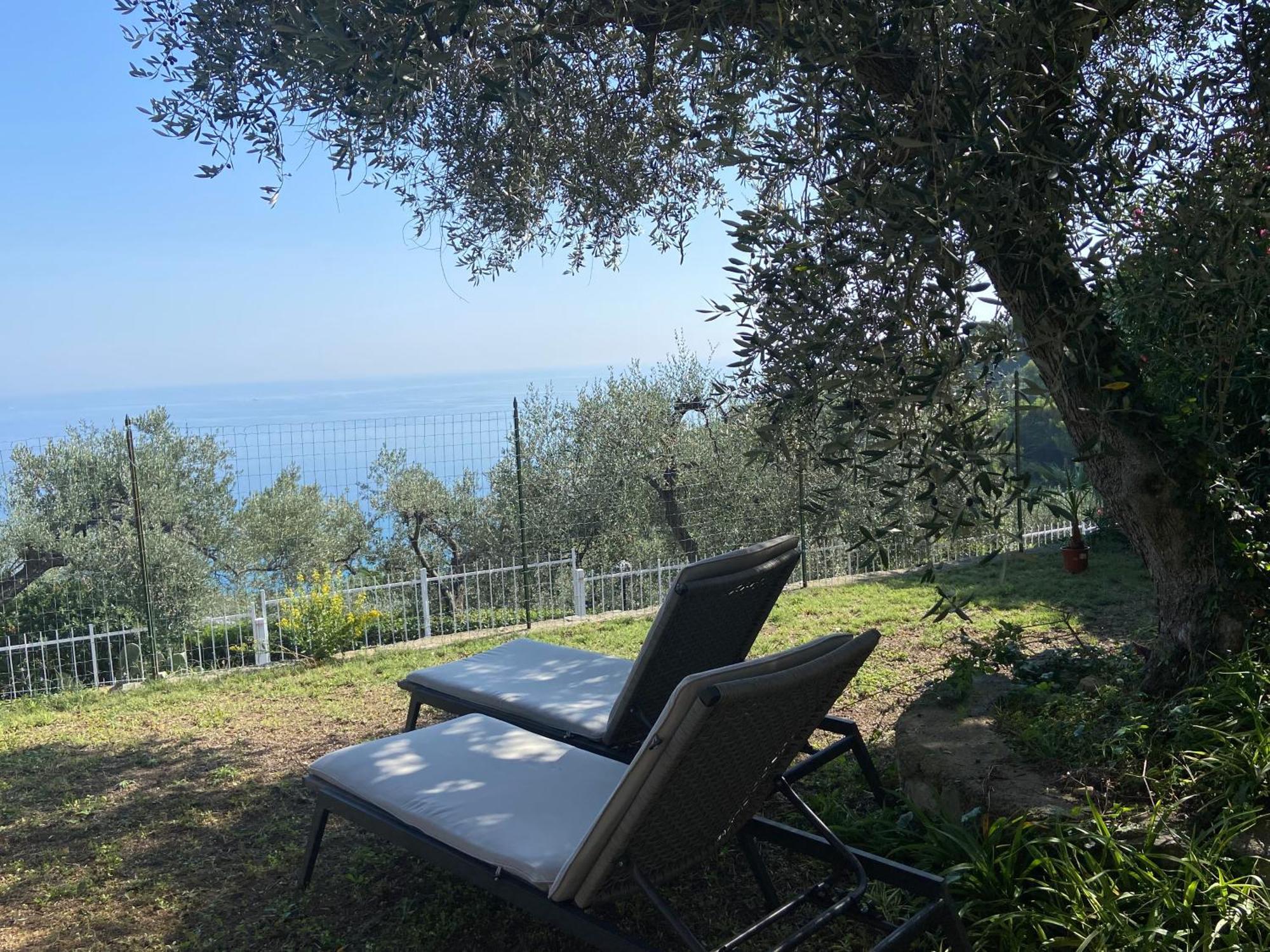 Ligurien Marina Dˋandora Ferienwohnung 100Qm Mit Meerblick Buitenkant foto